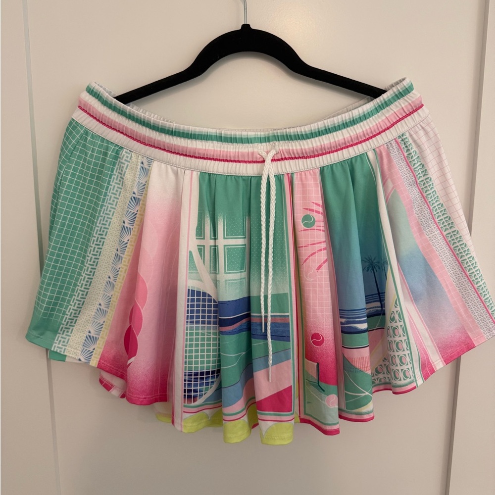 Lucky In Love Womens Deco in Love high waisted skirt Size: L